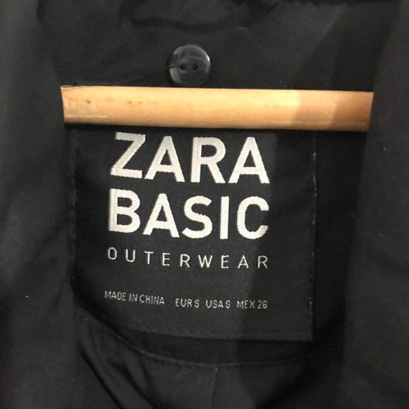 Zara | Black Down Jacket - Picture 3 of 4
